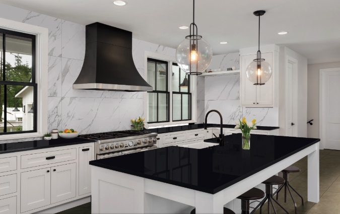 Stunning Kitchen Granite Design | Orientbell Tiles